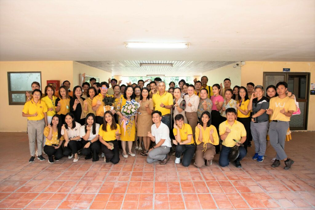 ร่วมส่งหัวหน้าฝ่ายบริการการสอนและการสอบ เข้ารับตำแหน่งหัวหน้าส่วนบริการกลาง